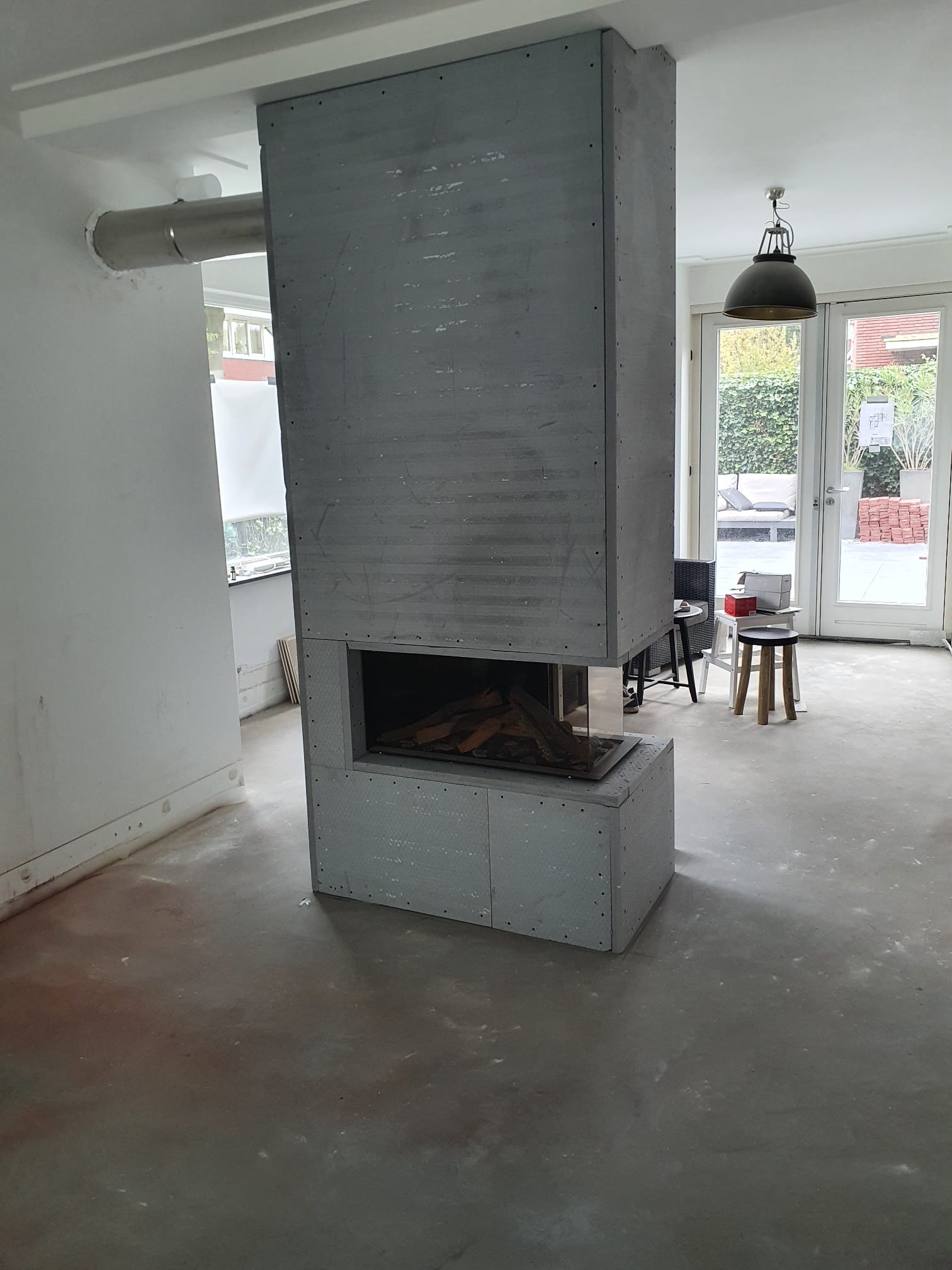 Woonkamer Verbouwing Oosterhout foto 11